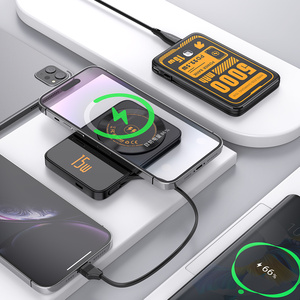 Nouvelle banque d'alimentation mobile sans fil magnétique de style tendance, <span class=keywords><strong>prix</strong></span> d'usine, <span class=keywords><strong>5000</strong></span> mAh, avec charge rapide 20W et batterie Li-polymère - Product Image 3