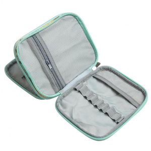 Knitting Storage Bag Empty <b>Crochet</b> <b>Hooks</b> Bag Zipper Storage Organizer Bag for <b>Crochet</b> Needles Knitting Tools Accessories - Product Image 4