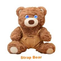 Jouets Robot Compagnon, Poupée Compagnon pour Enfants, Ours en Peluche Éducatif pour l'Apprentissage, Aide au Sommeil Apaisante, Jeu à Domicile, Peluche IA