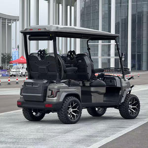 Voiture de golf électrique tout-terrain de luxe 72V, véhicule utilitaire Club Car 3-4 places, état neuf, certifiée CEE, buggy de tourisme, Carro De Golf - Product Image 4