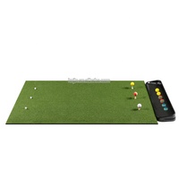 Nouveau type de tapis de golf professionnel pour mini-golf, gazon artificiel 3D, tapis d'entraînement de golf, cages et tapis