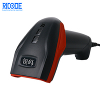 Pemindai Barcode 1D Berkabel TiCODE Auto Sensing untuk Toko Roti dan Minuman, Penghitung Pembayaran Cepat