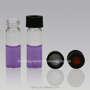 4ml Vidalı Boyunlu Otomatik Örnek Alma Şişesi 13-425, PTFE Bölmeli ve Plastik Kapaklı, GC ve HPLC Örnek Alma için, Amber/Şeffaf Cam - Product Image 3