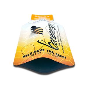 Sac en mylar en forme de sachet en plastique personnalisé, résistant aux odeurs, 3.5 sacs en Mylar découpés - Product Image 5