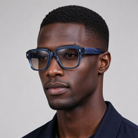 Lunettes de soleil imprimé léopard 2026 pour hommes – Style affirmé, monture carrée rétro, verres solaires pour hommes et femmes