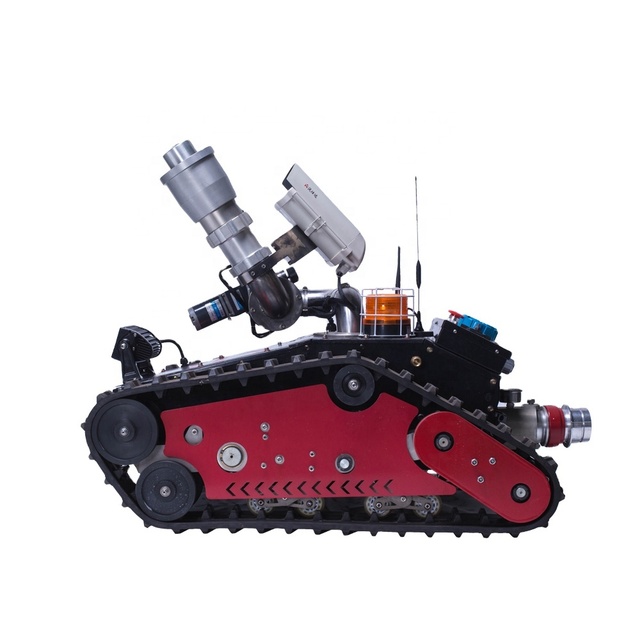 JJXF Battery Driven Remote Control Robotic Mini Fire Fighting Robot