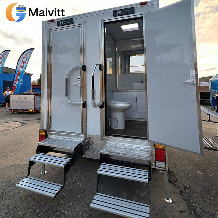 Barrier Free Design Mobile Toilet Trailer