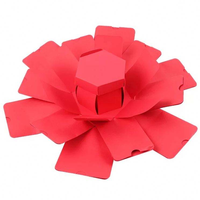 Nouvel ensemble de boîtes cadeaux Saint-Valentin Design Polygon – Boîte surprise explosive pour femme