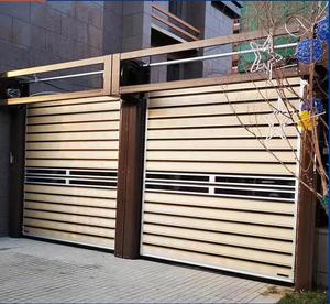 Puertas de Casa personalizadas Aleación de aluminio Rull up Door Overhead Garage Rolling Doors to Garage - Product Image 5