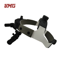 6X Magnifier Portable Dental Surgical Loupes With Head Light