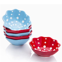 Mini-ramequins en céramique personnalisés avec couvercle et poignées, en grès, pour la cuisson en gros, en terre cuite, pour gâteaux et puddings, 4 oz, compatibles micro-ondes et lave-vaisselle