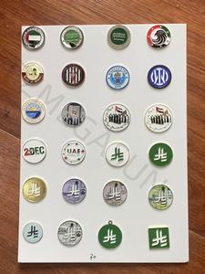 Arabia Saudita Omán Qatar Bahrein Kuwait Teléfono móvil Etiqueta Insignia Pin de metal Broches Pins - Product Image 2