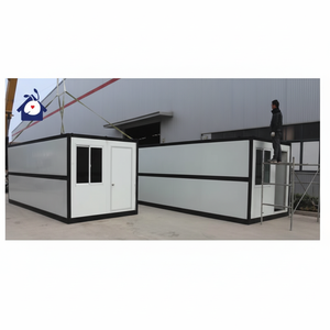 บ้านโมดูลาร์เหล็กไฟพับได้ภาชนะสำเร็จรูปแบบพกพาติดตั้งง่ายทันสมัย - Product Image 1
