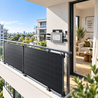 Micro-onduleur solaire 800W double MPPT, sortie 230V, protection IP67, communication Wi-Fi, onduleur PV haute efficacité