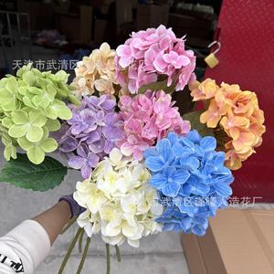 ดอกไฮเดรนเยียประดิษฐ์ Jinxi 3 มิติ ขนาด 30 ซม.-100 ซม. ดอกไม้ผ้าไหม ตกแต่งบ้าน อุปกรณ์ประกอบฉากงานแต่งงาน ถ่ายภาพกลางแจ้ง - Product Image 5
