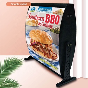 กล่องไฟ LED แบบโค้งด้านเดียว ป้ายเมนูเบอร์เกอร์ กล่องไฟ ป้ายโฆษณา - Product Image 2