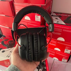 <span class=keywords><strong>Casque</strong></span> de jeu HyperX Cloud 2 Red circum-auriculaire avec <span class=keywords><strong>micro</strong></span> détachable pour les joueurs de PC et les DJ - Product Image 4