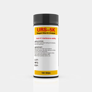 Bande de réactif pour la bande d'analyse d'<span class=keywords><strong>urine</strong></span> 5 paramètres Glucose PH Protein Ketone Blood URS-5K - Product Image 6