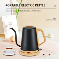 Bouilloire électrique à bec de cygne 1,0 L en SUS304, la plus vendue, pour le thé et le café