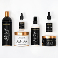 Étiquettes en vinyle adhésif imperméable avec impression de logo personnalisé pour l'emballage cosmétique - Soins de la peau, shampooing, lotion pour le corps et huile essentielle