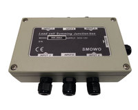 Boîtier de jonction SMOWO RW-JX6 en aluminium moulé pour capteur de signal mV, cellule de pesage à haute étanchéité avec 6 canaux mV