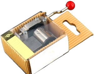 18-Nota manivela <span class=keywords><strong>caja</strong></span> musical Movimiento con canciones personalizadas <span class=keywords><strong>caja</strong></span> <span class=keywords><strong>de</strong></span> música - Product Image 1