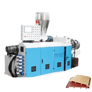 Professional WPC Outdoor Floor Wood Plastic Profile Door Board Factory Frame Making Machine Production Line