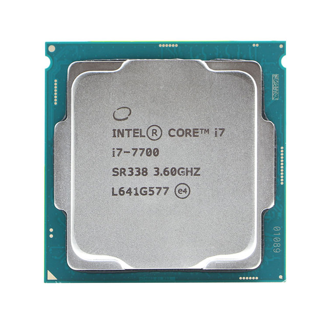 Core I7-7700 Quad-Core Cpu 3.6GHz 8-Thread LGA 1151 65W 14nm I7 7700 Processor