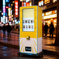 Mesin Vending Lantai untuk Aksesoris Rokok dengan Pemindai ID dan Garansi 1 Tahun untuk Penggunaan di Gym, Subway, Mal, dan Tempat Umum
