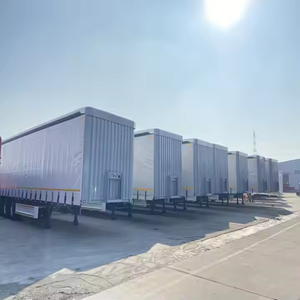 Semirremolque para Transporte de Carga a Granel/Alimentos, Semirremolque Tipo Furgón, Remolque de Camión en Venta - Product Image 4