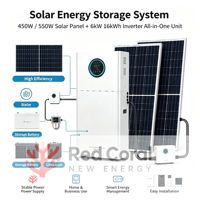 Système Solaire Domestique Complet : Générateur Solaire pour Maison de 6kW 16kWh – Vente en Gros