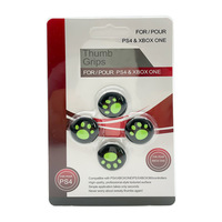 Capuchons de joystick en silicone de haute qualité en forme de patte de chat pour manettes de jeu PS5, PS4, PS3 – Lot de 4 capuchons de joystick en gros