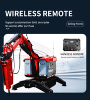 ODETOOLS haute température JM200D opération Robot de démolition intelligent artificiel équipement et accessoire de lutte contre l'incendie