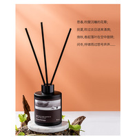 Diffuseur à bâtonnets en verre 120 ml, OEM, vente en gros, écologique, parfum longue durée 3 mois, huile essentielle pour l'air intérieur, Ting Yu TY-52