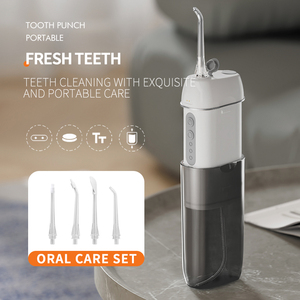 Chuyên nghiệp Flosser nước không dây nha khoa Irrigator Miệng cầm tay nha khoa waterfloss điện cực - Product Image 6