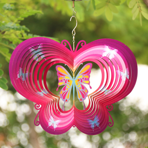 Ball 3D Rotating Metal Outdoor <b>Garden</b> Hanging Decoration - Product Image 5