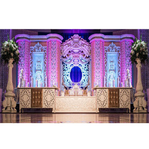 Scène de mariage arc-en-ciel suisse, en Fiber canadienne, nouveau modèle, bijouterie pour décoration de mariage, Grand spectacle américain - Product Image 1