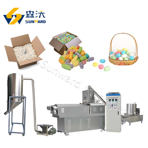Fabricante de máquina extrusora de maní de embalaje biodegradable, relleno de embalaje de maní de espuma soluble, equipo de línea de máquina - Product Image 1