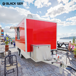 Duas Portas Churros Bbq Food Trailers Quiosque Dobrável Móvel Food Cart Fritadeira Fast Carritos Bem Food Gelato Cart Ice Cream - Product Image 1