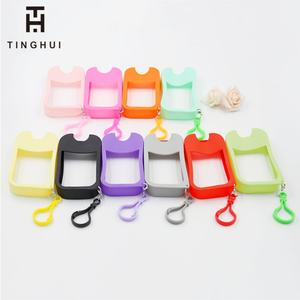 Empty Mini Phone Shape <b>square</b> Hand Sanitizer Bottle <b>Pocket</b> Credit Card Perfume Spray Bottle - Product Image 3