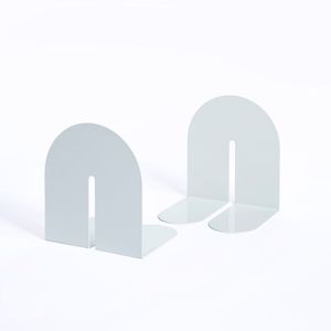 Sujetalibros Metálicos Modernos con Logotipo Grabado con Láser, Color Personalizable, Organizador de Escritorio, Soporte para Estantes, Regalo de Oficina, Hecho de Hierro, OEM/ODM Disponible - Product Image 5