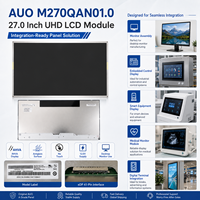 AUO 3840*2160-Modules d'affichage LCD d'origine 27 pouces, panneau Ips, écran tactile capacitif, écran Oled fin