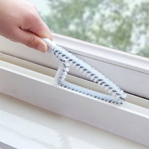 <b>Window</b> Groove <b>Cleaning</b> <b>Brush</b> Nylon Multi Functional For Kitchen Bathroom Sink Crevice Dust Removal - Product Image 1