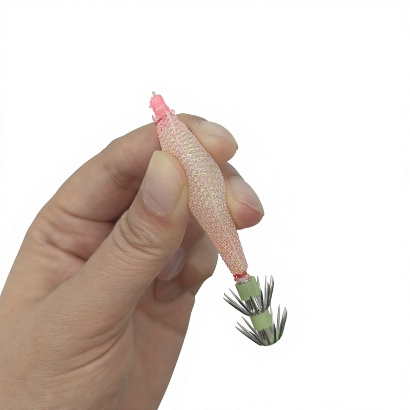 Soft Rubber Body Squid Jig 5cm