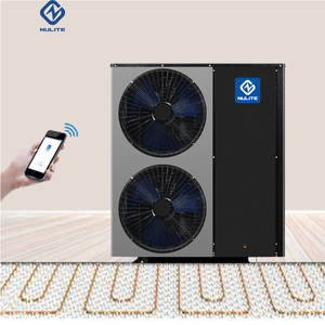 Air Source Heatpump Freestanding Air to Water Heat <b>Pump</b> Chiller Painted Cabinet 10-40 Kw <b>Solar</b> Bathroom ROHS Hotel Inverter Heat - Product Image 3
