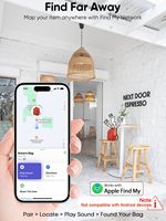 Étiquette de bagage GPS personnalisée de luxe avec suivi de positionnement – Cadeau idéal pour les voyages