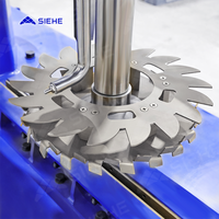 Disperseur à grande vitesse de vide de produits chimiques de machine de mélangeur d'équipement de mélange liquide avec le grattoir