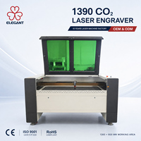1300*900mm Plage de travail 1390 100w 130w 150wCo2 Machine de gravure et de découpe laser avec système de contrôle Ruida