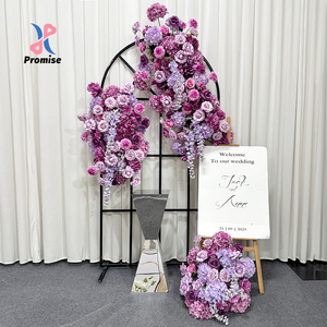 Conjunto de Flores para Boda en Tonos Tierra Cálidos y Retro |   Kit de Flores Artificiales para Bodas Rústicas al Aire Libre y Decoración de Fondo - Product Image 1