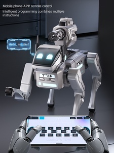 Nuevo Robot Perro de Juguete con IA 2025, Control Remoto con Motor sin Escobillas, Alcance de 10 km, Material Resistente - Regalo de Cumpleaños para Niños - Product Image 5